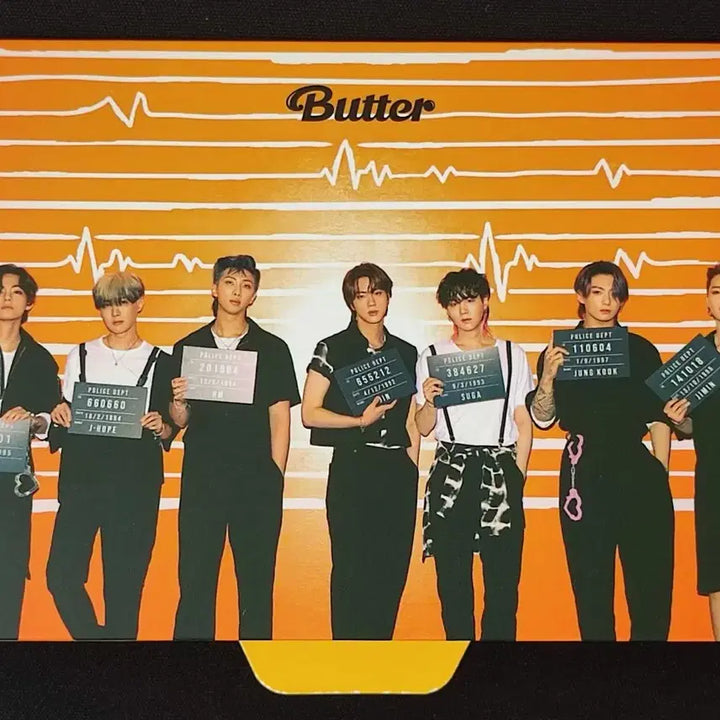 BTS 버터 BUTTER 친필 싸인 앨범