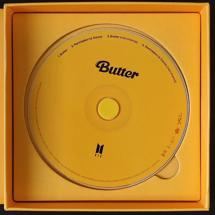 BTS 버터 BUTTER 친필 싸인 앨범