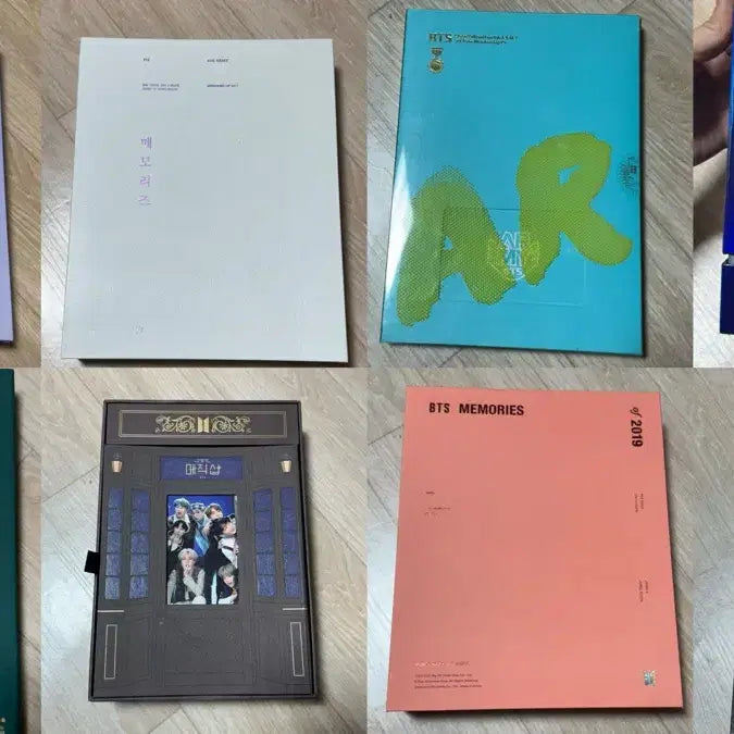 방탄소년단 메모리즈, 매직샵, 멤버십 키트, 윙즈투어 DVD 일괄처분