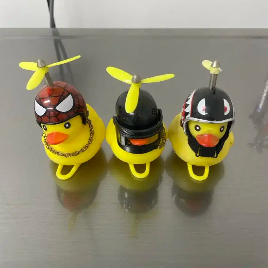 피규어 오리 파일럿 3종 세트