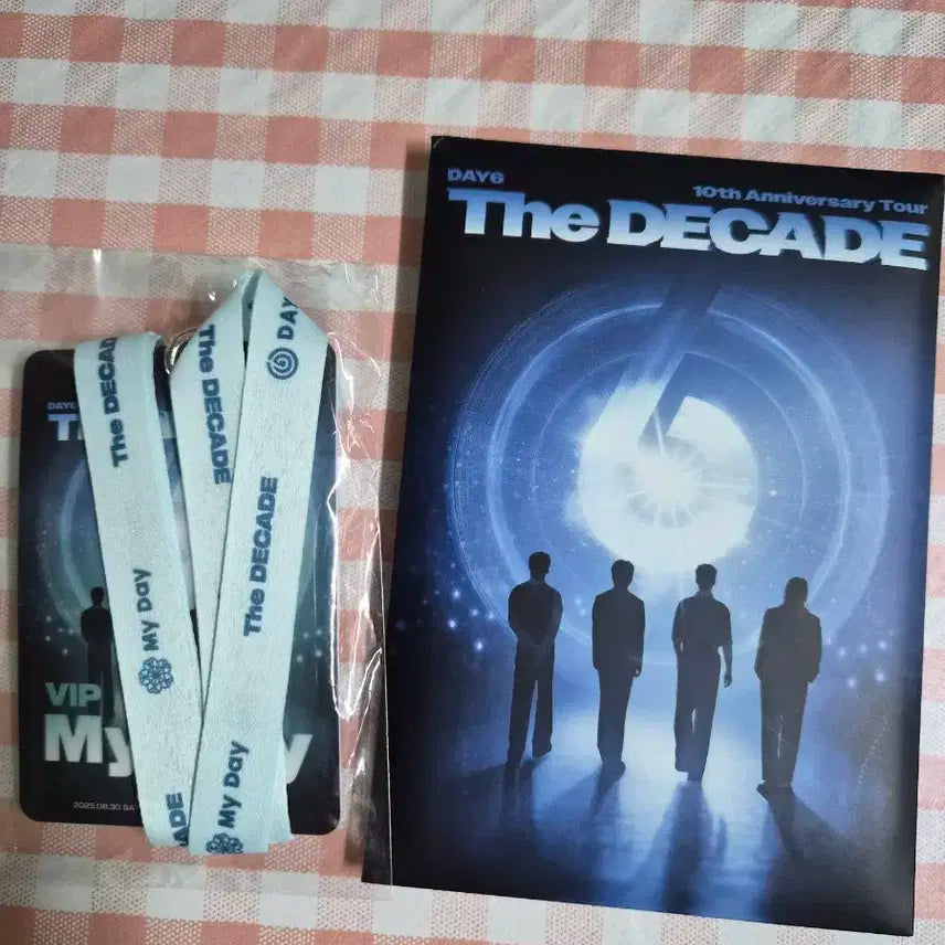 데이식스 DAY6 The Decade 10주년 투어 굿즈 세트 입장 포카