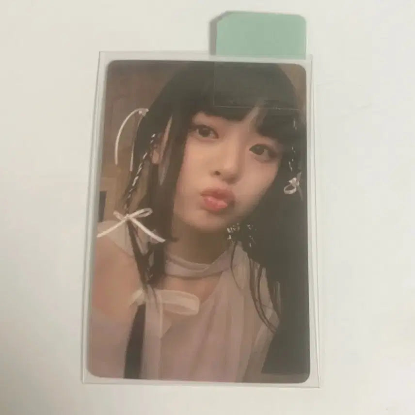 뉴진스 하니 겟업 이즈위 2차 미공포 특전 포카