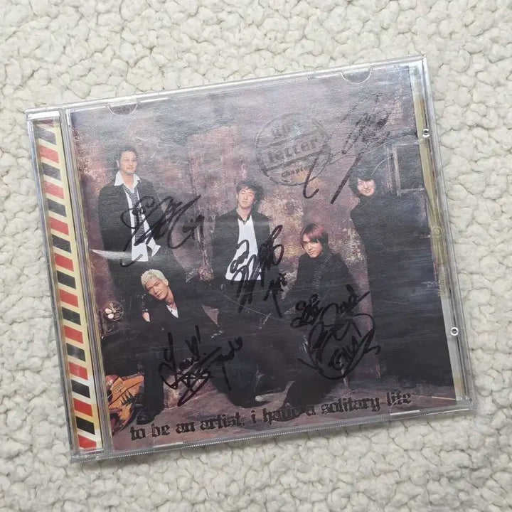 god 지오디 5집 cd 친필 싸인앨범