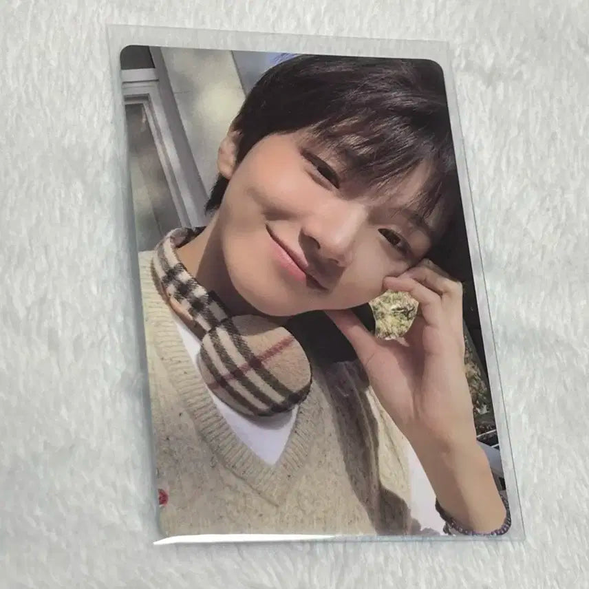 보넥도 운학 who 하트 포카