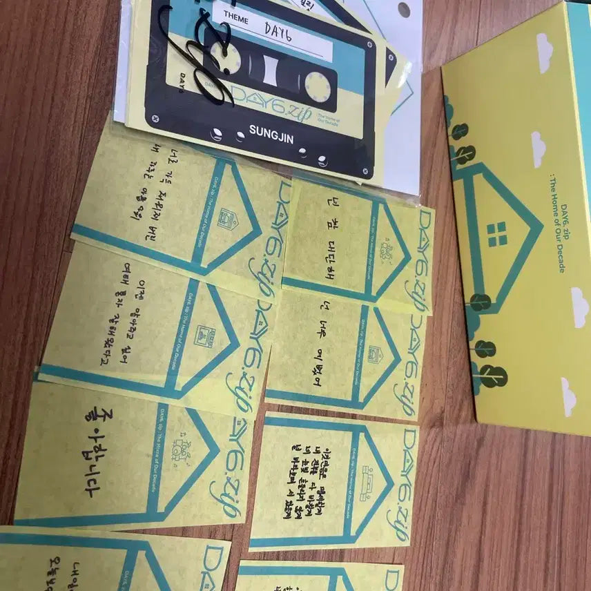 데이식스팝업 입 퇴장 굿즈 컨페티