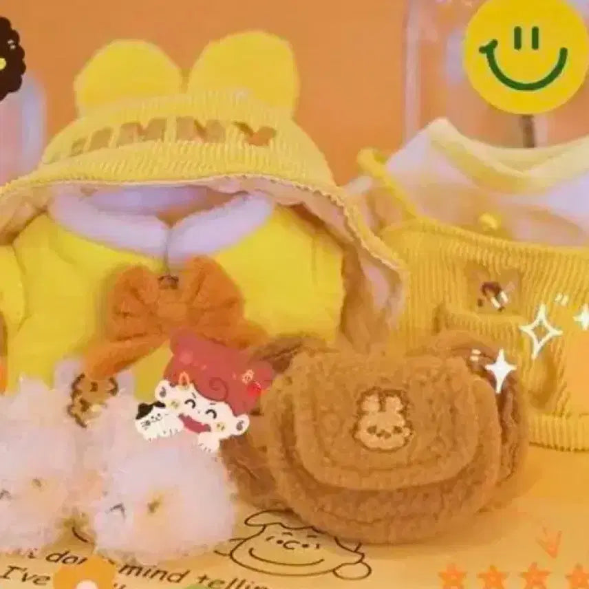 15cm 인형옷 쿠키잼옷장