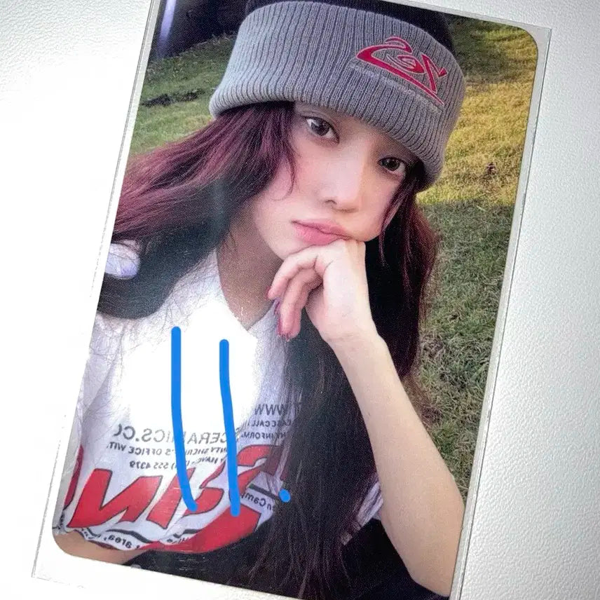 에스파 윈터 더티워크 타겟반 포카 양도합니다