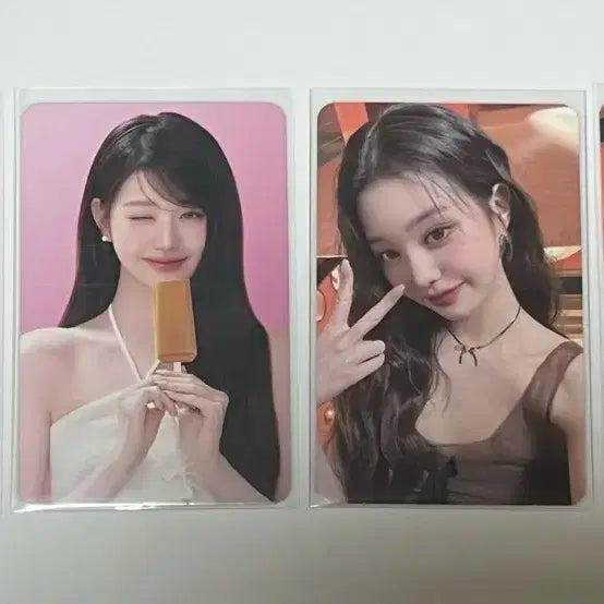 딥앤로우 아이브 장원영 포카 세트 판매합니다