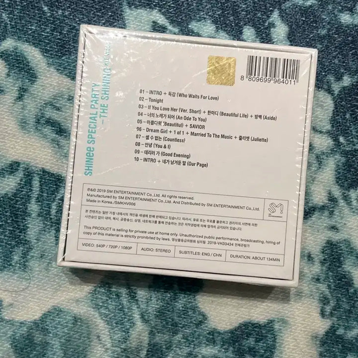 샤이니 스페셜 파티 더 샤이닝 키트비디오 미개봉