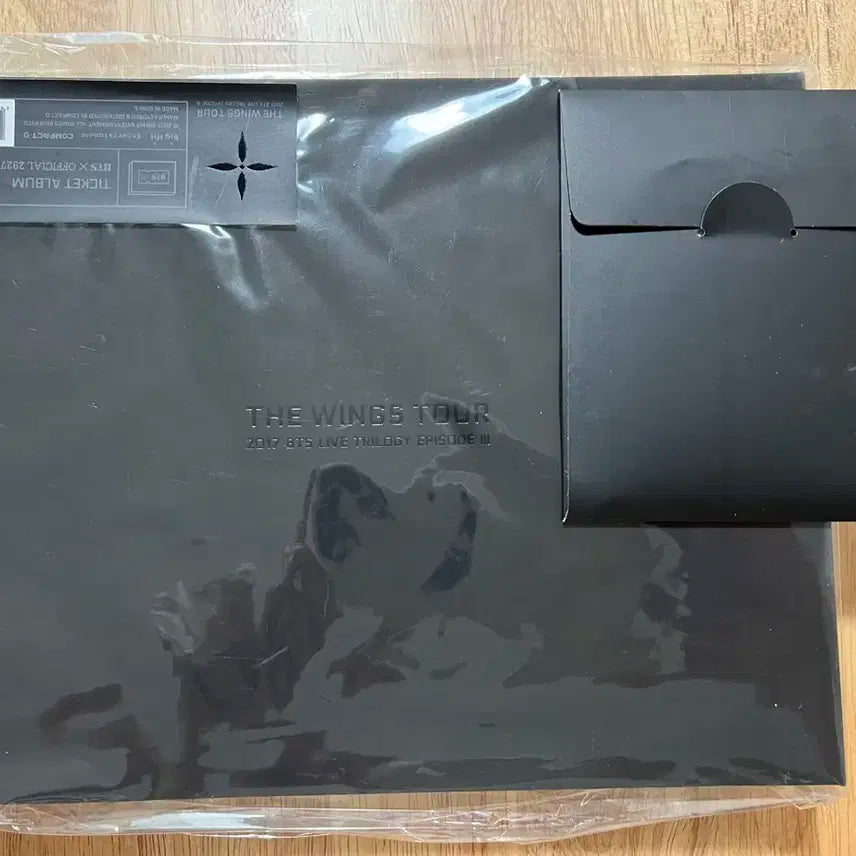 방탄소년단 윙즈콘 티켓 바인더 포카