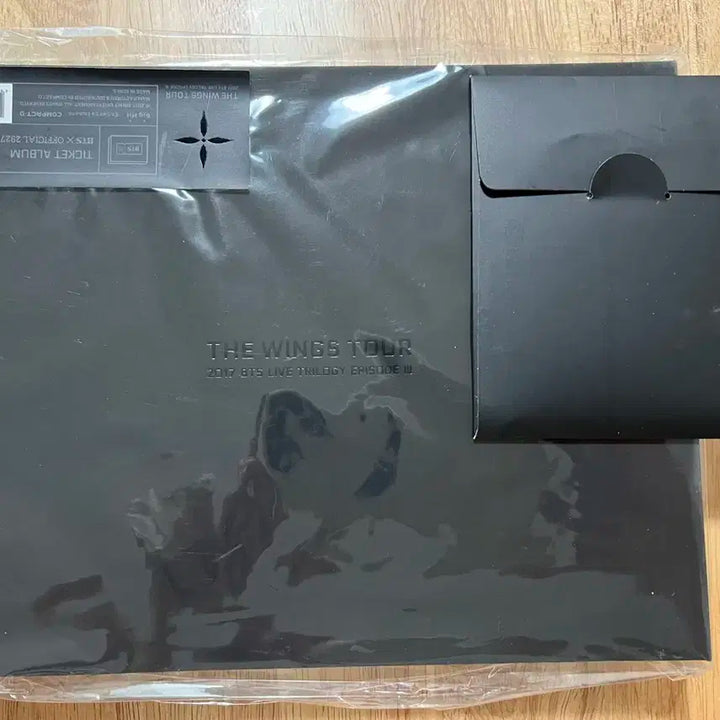 방탄소년단 윙즈콘 티켓 바인더 포카