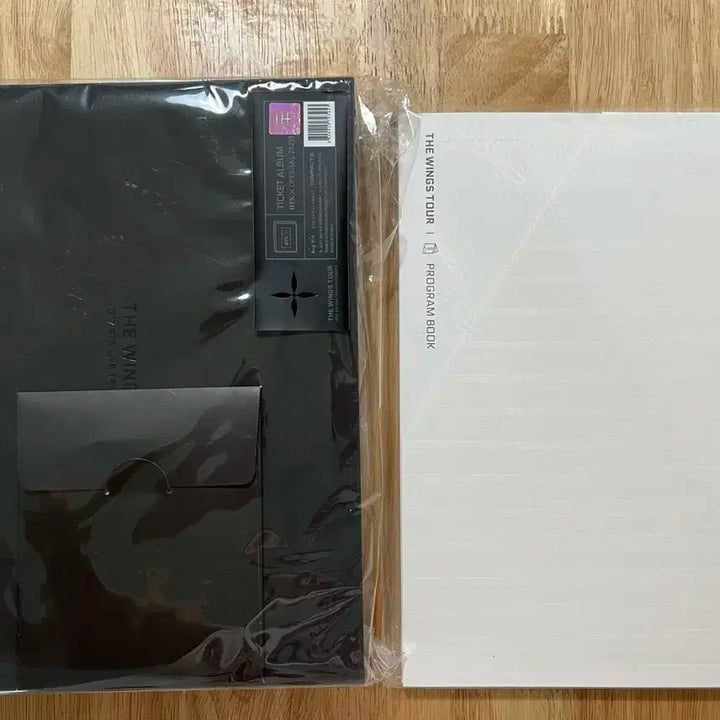 방탄소년단 윙즈콘 티켓 바인더 포카