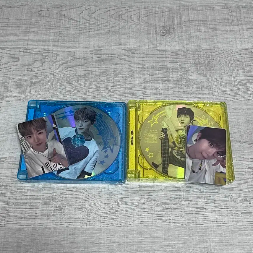 엔시티위시 컬러 유우시,료 미개봉 앨범+위버스 라이브 미공포(유우시료)