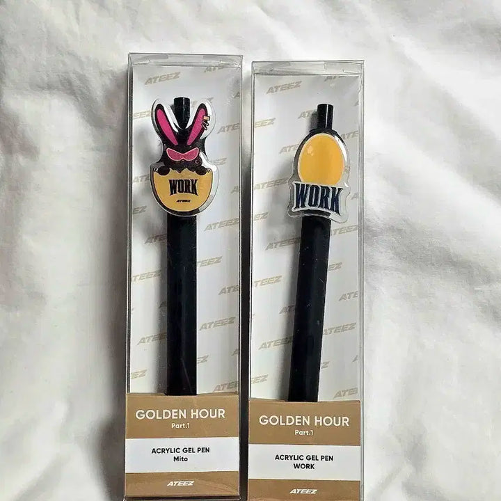 에이티즈 팝업 골든아워 워크 젤펜 볼펜