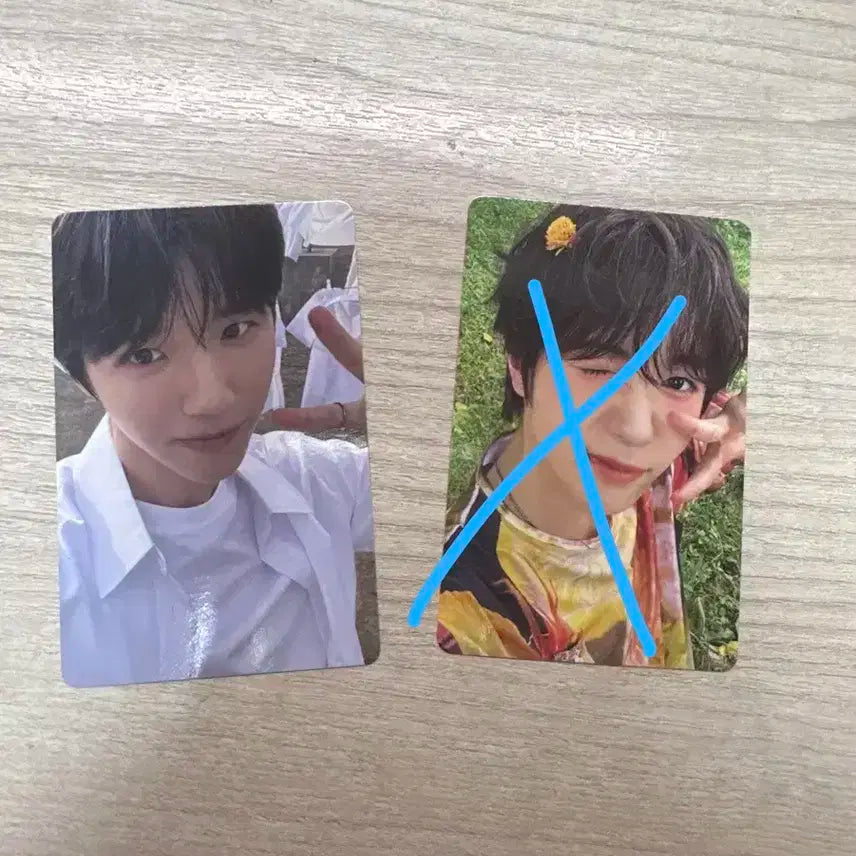 위시 컬러 초회한정 재희포카 팔아요