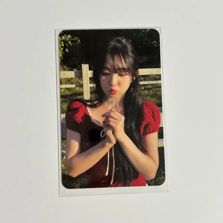 레드벨벳 아이린 칠킬 포카