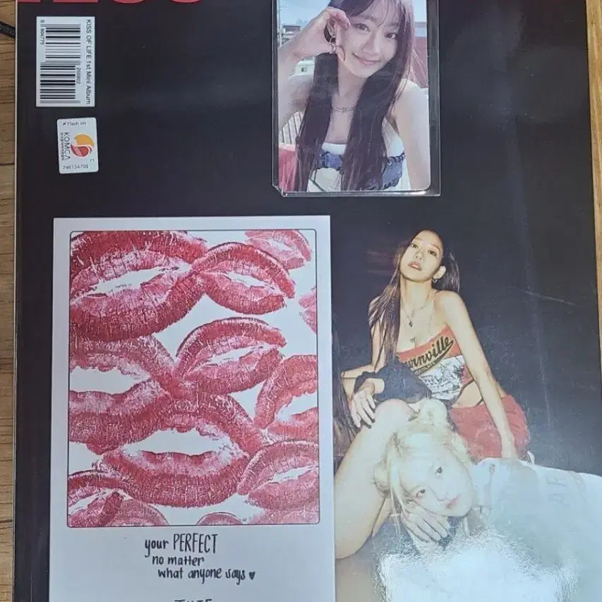 [단순개봉] 키스오브라이프 쉿 앨범 립카드 줄리 포카 줄리