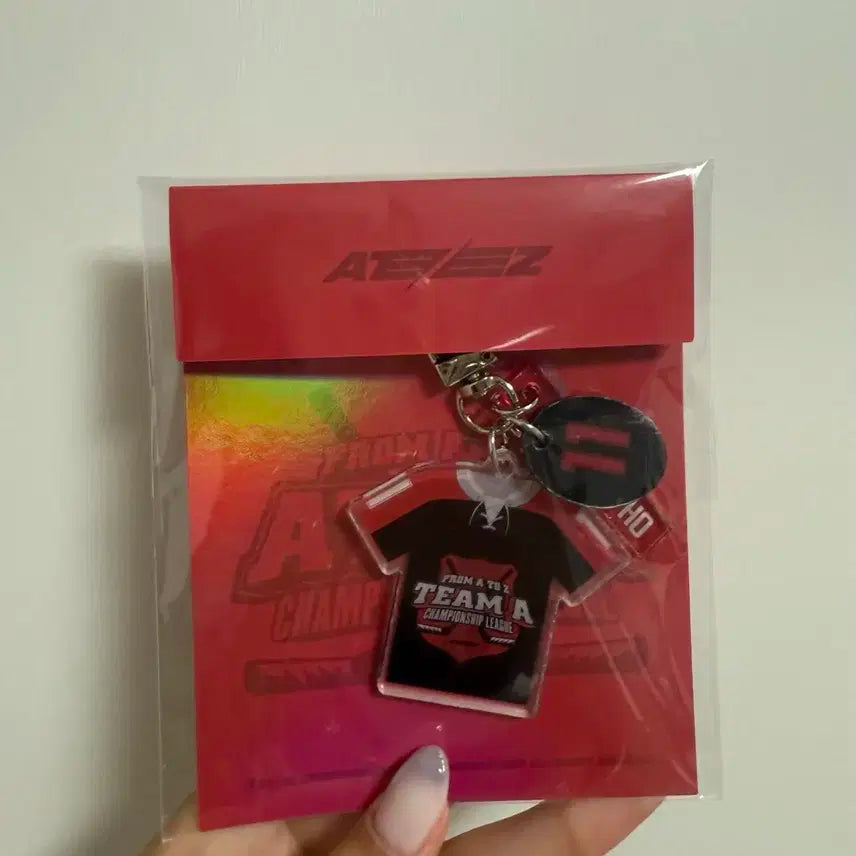 에이티즈 윤호 팬미팅 키링