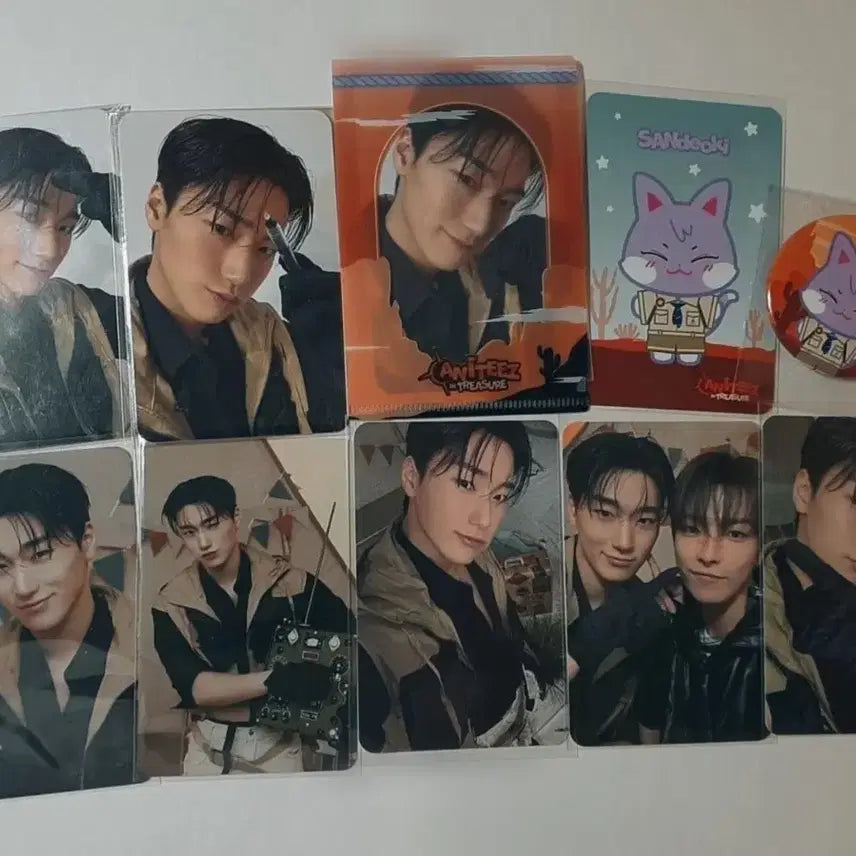 ((일괄)) 에이티즈 산 트레저 팝업 특전 트레카