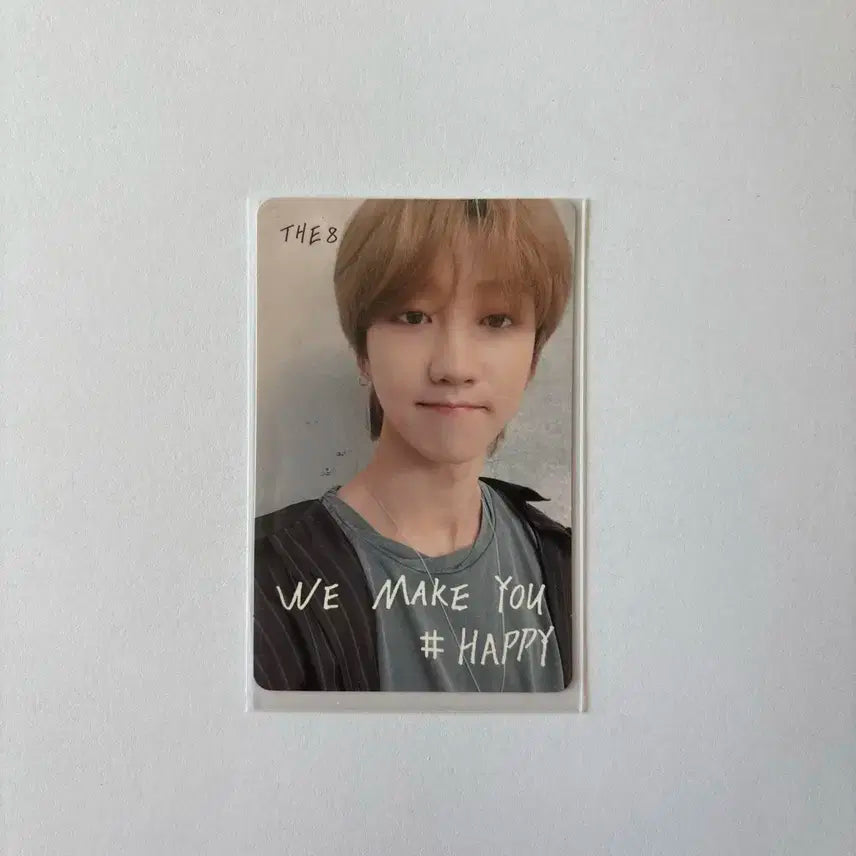 세븐틴 디에잇 포카 양도 we make you 초회C the8 포카 세븐