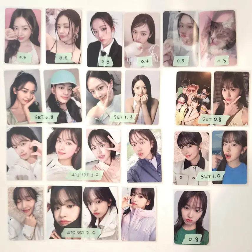 아이브 안유진 포카 양도(클리오,동원,네파,듀이트리 등)