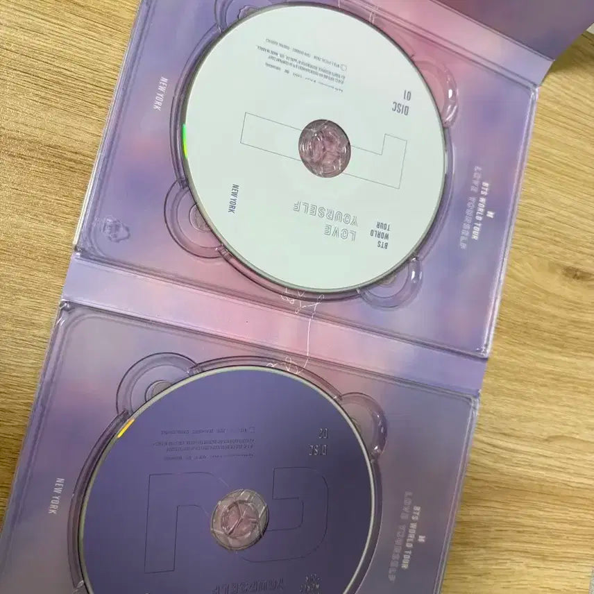 방탄소년단 love yourself 뉴욕 DVD(슈가 포카)