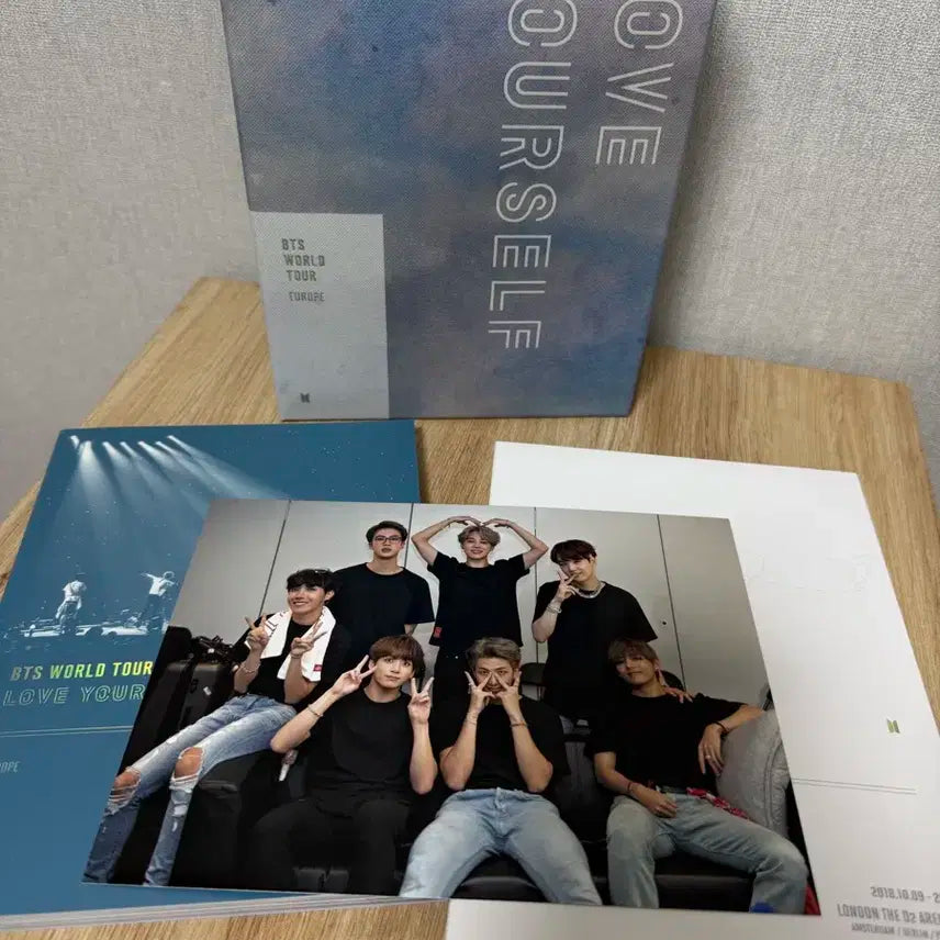 방탄소년단 love yourself 유럽 DVD