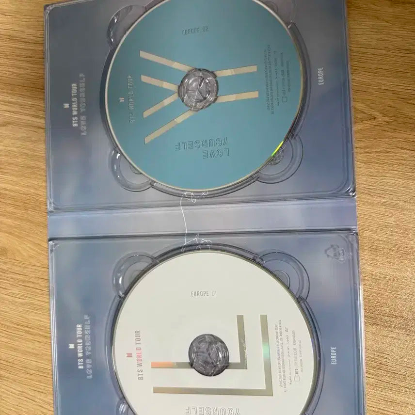 방탄소년단 love yourself 유럽 DVD