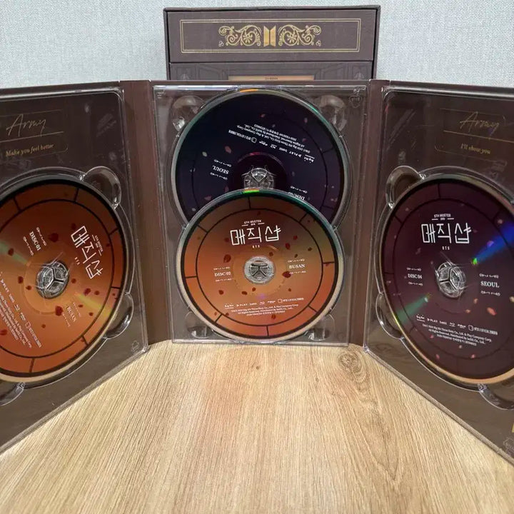 방탄소년단 5TH 머스터 매직샵(부산, 서울) 블루레이