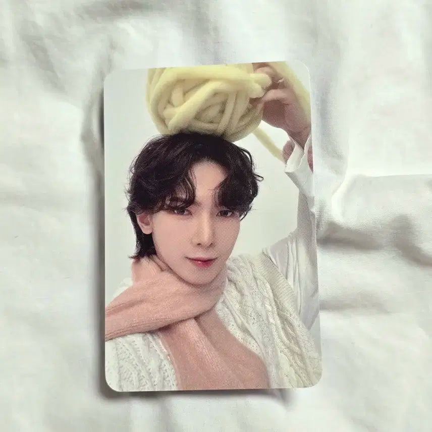 에이티즈 여상 윈터 후면 싸인 포카 특전