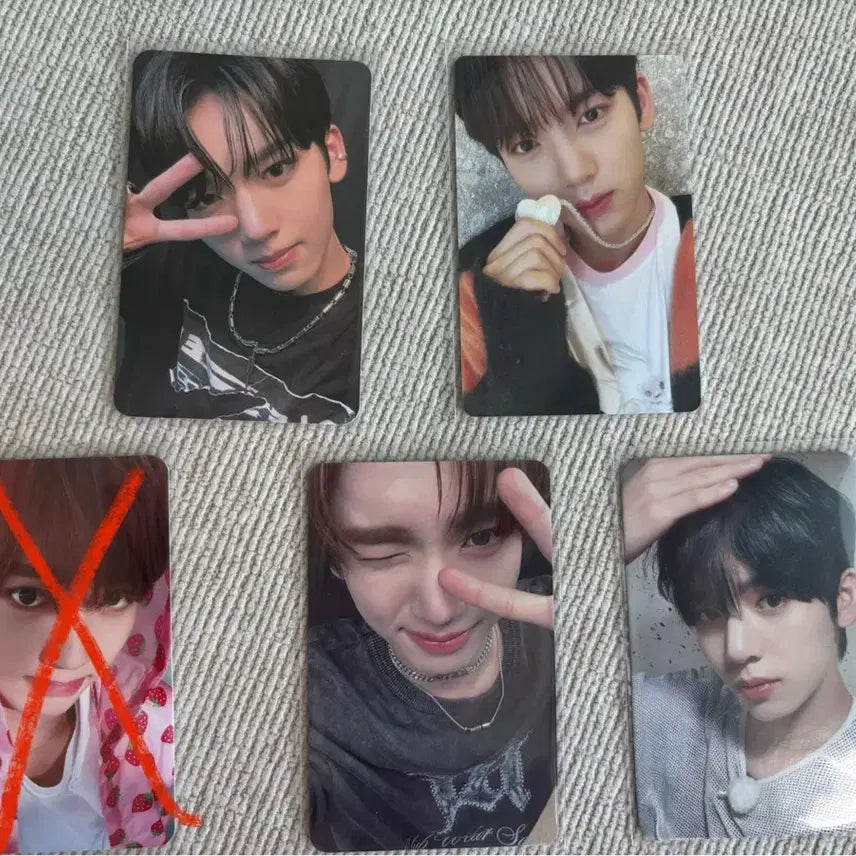 제베원 한유진 포카 일괄