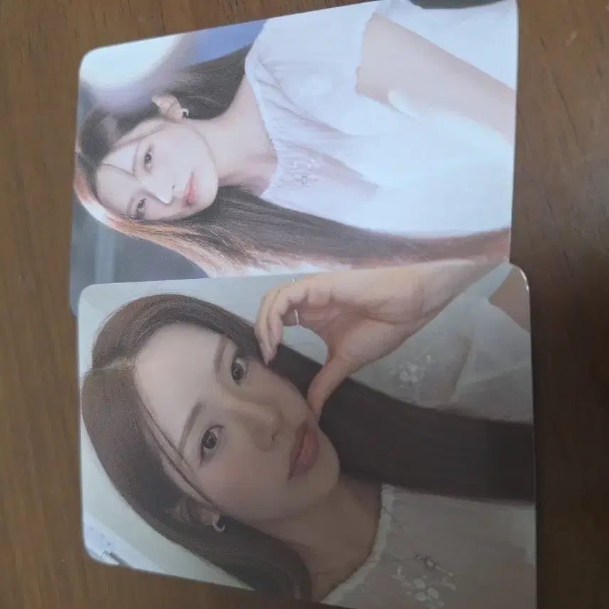 프로미스나인 박지원 포카 2장