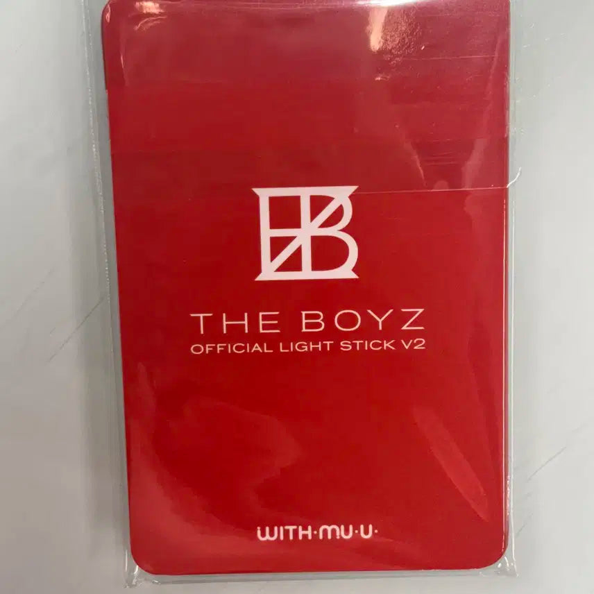 미개봉 세트 더보이즈 응원봉 버전2 초도 한정 특전 포카 현재재현주연영훈