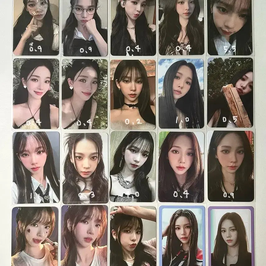 사진많음 130장 이상) 에스파 포카 양도 카리나 지젤 윈터 닝닝