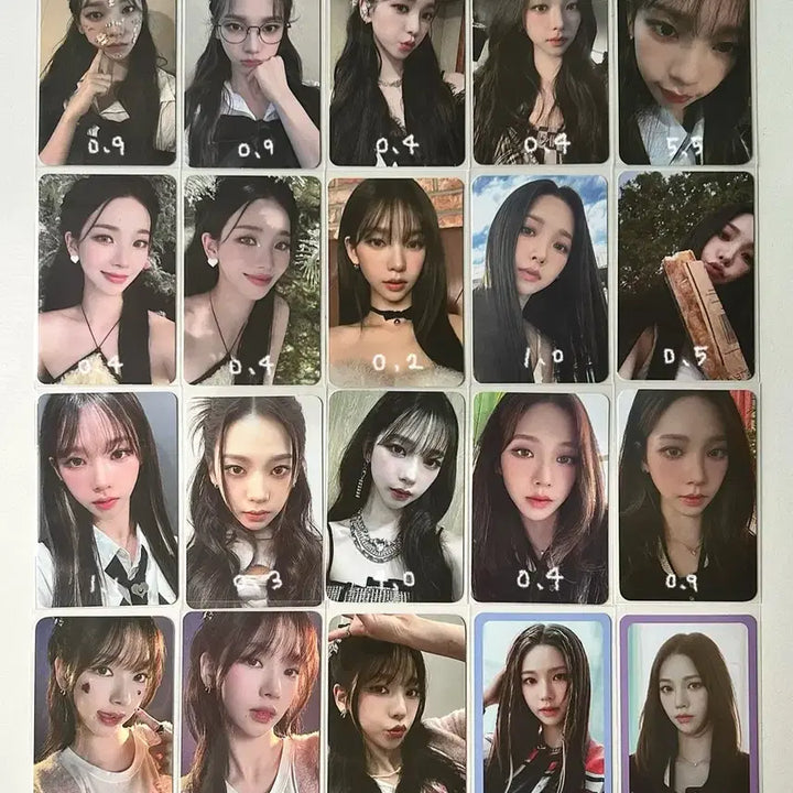 사진많음 130장 이상) 에스파 포카 양도 카리나 지젤 윈터 닝닝