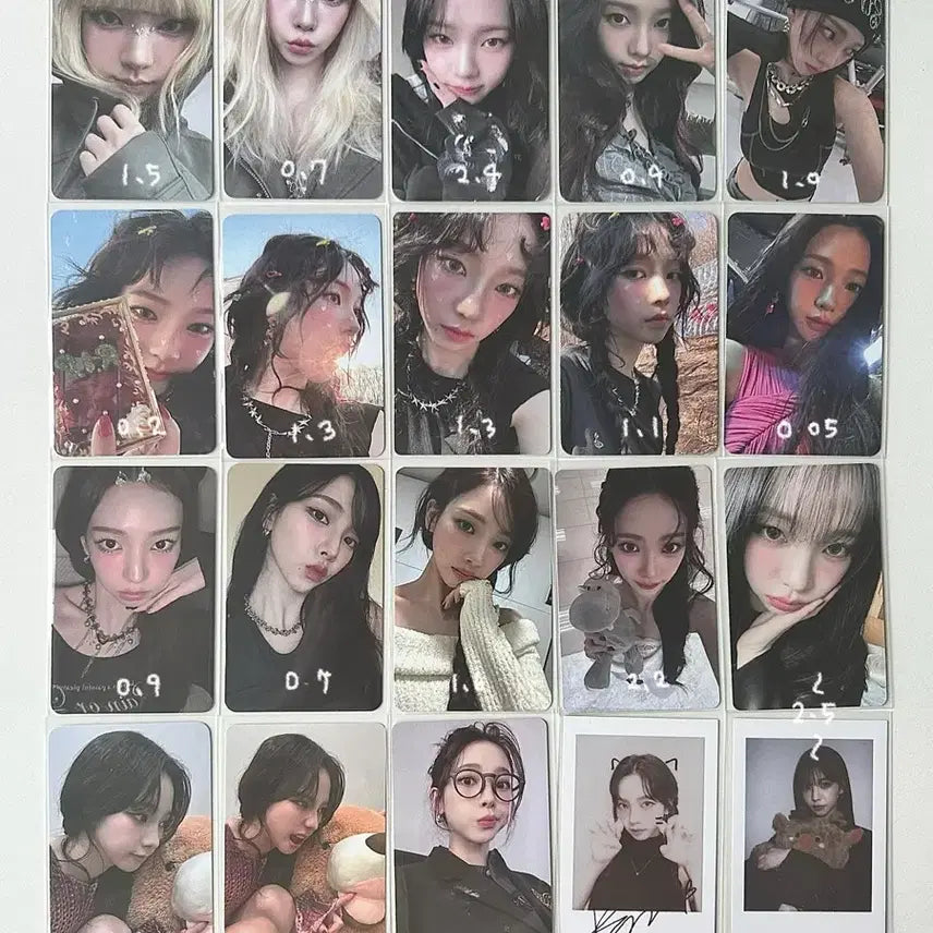 사진많음 130장 이상) 에스파 포카 양도 카리나 지젤 윈터 닝닝