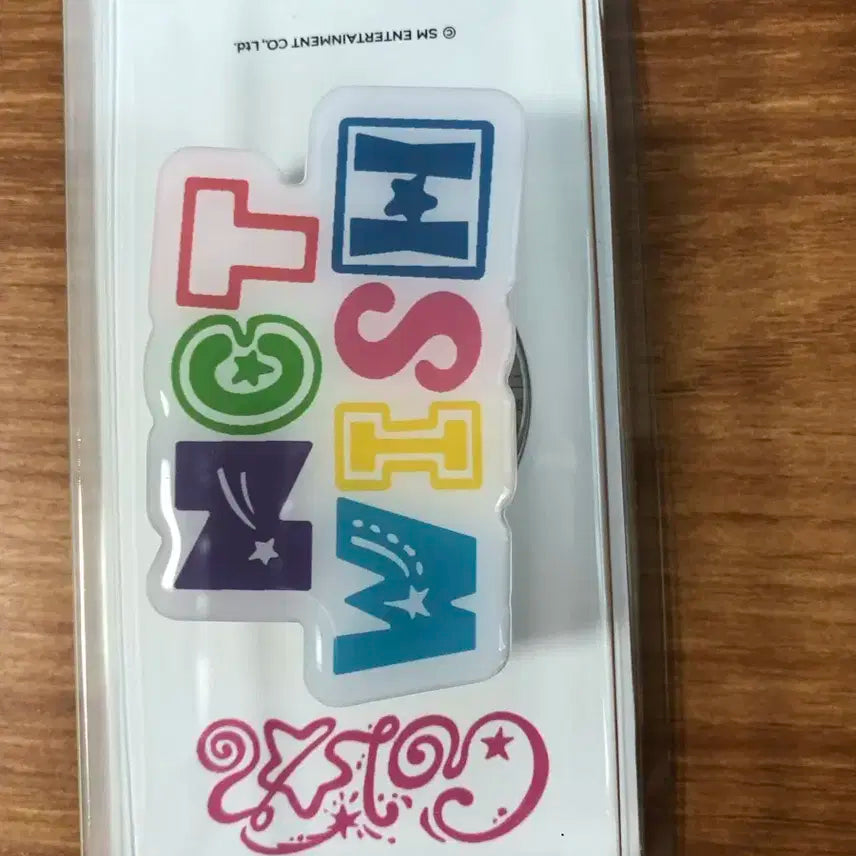 엔시티 위시 컬러 그립톡