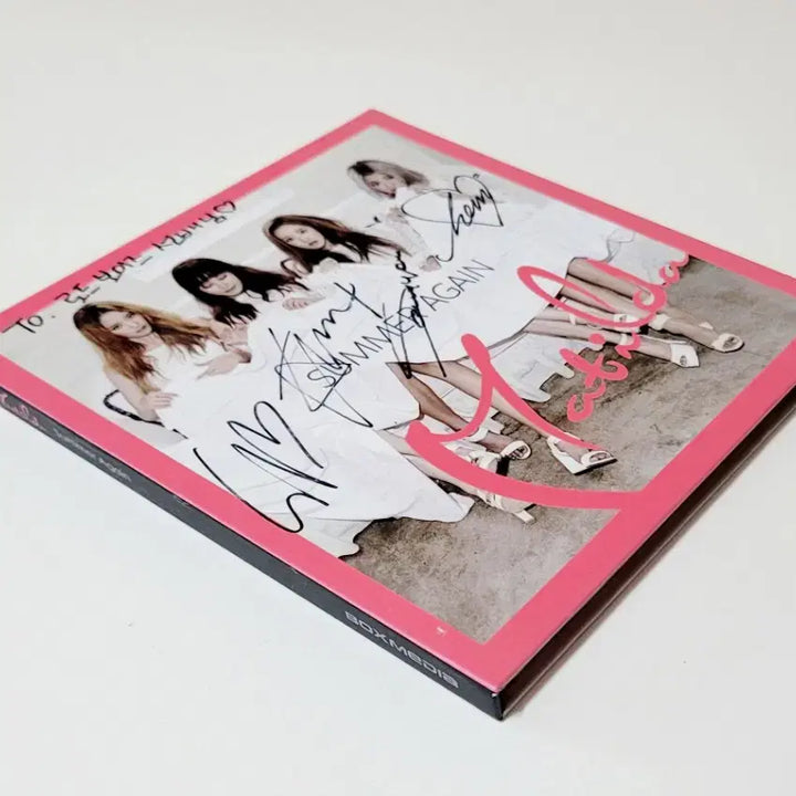 [친필싸인반] 비매홍보반 : 마틸다 싱글앨범 '서머어게인'