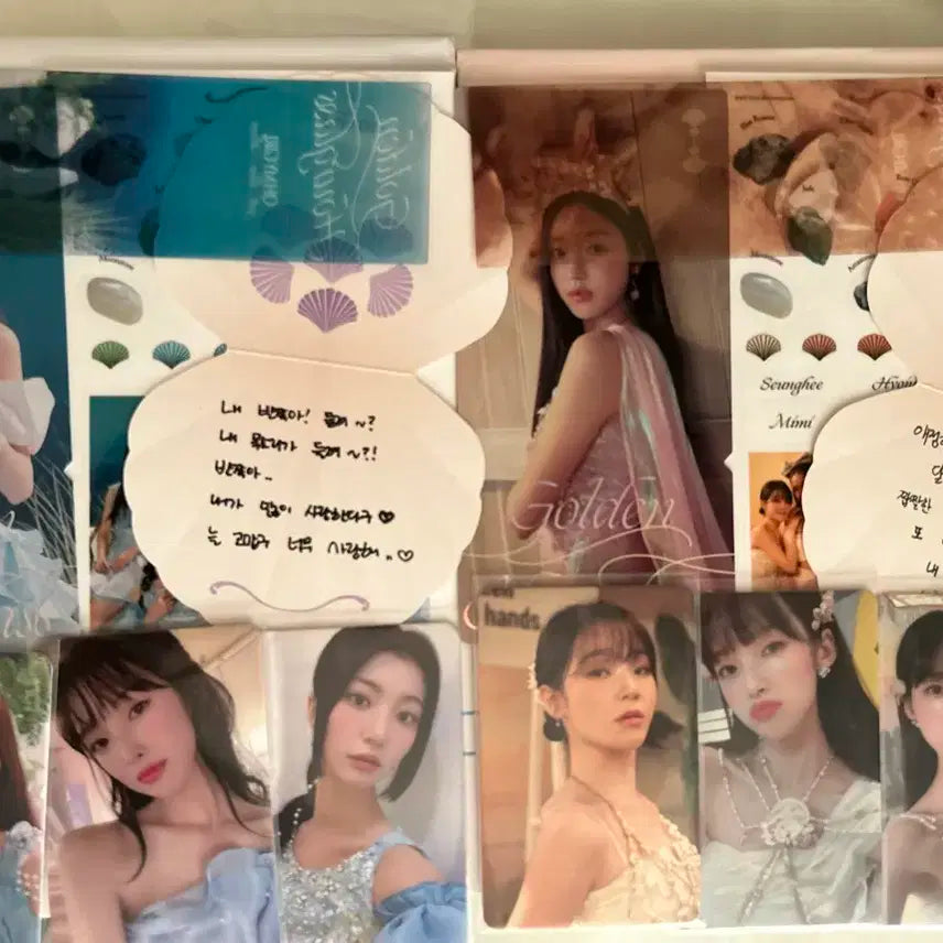 오마이걸 Golden Hourglass 개봉앨범 일괄