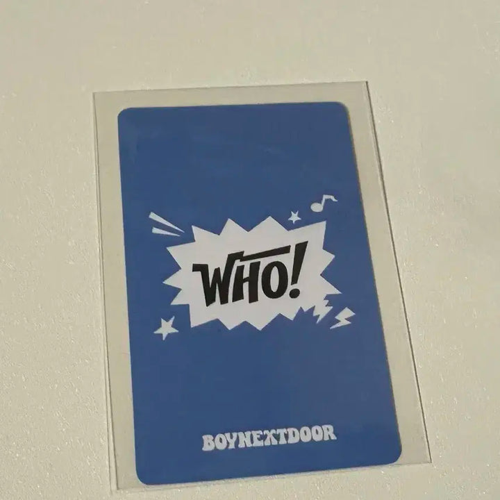 보넥도 태산 포카 WHO! Weverse Albums ver.