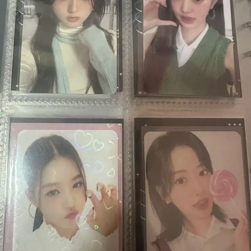 아이브 포카 일괄 48장 얼빡포함 팔아요