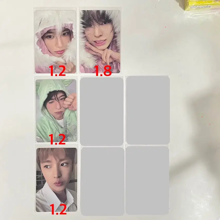 엔시티위시 포토북 초회한정판 포카 시온 유우시