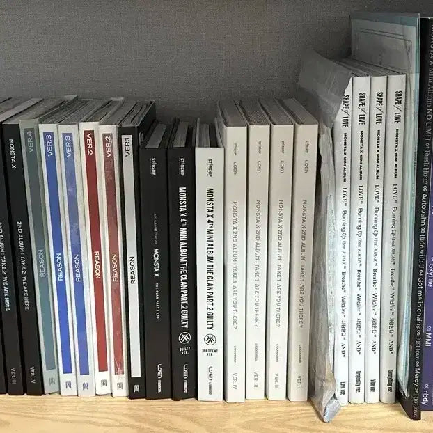 몬스타엑스 개봉앨범 팔아요 일괄판매