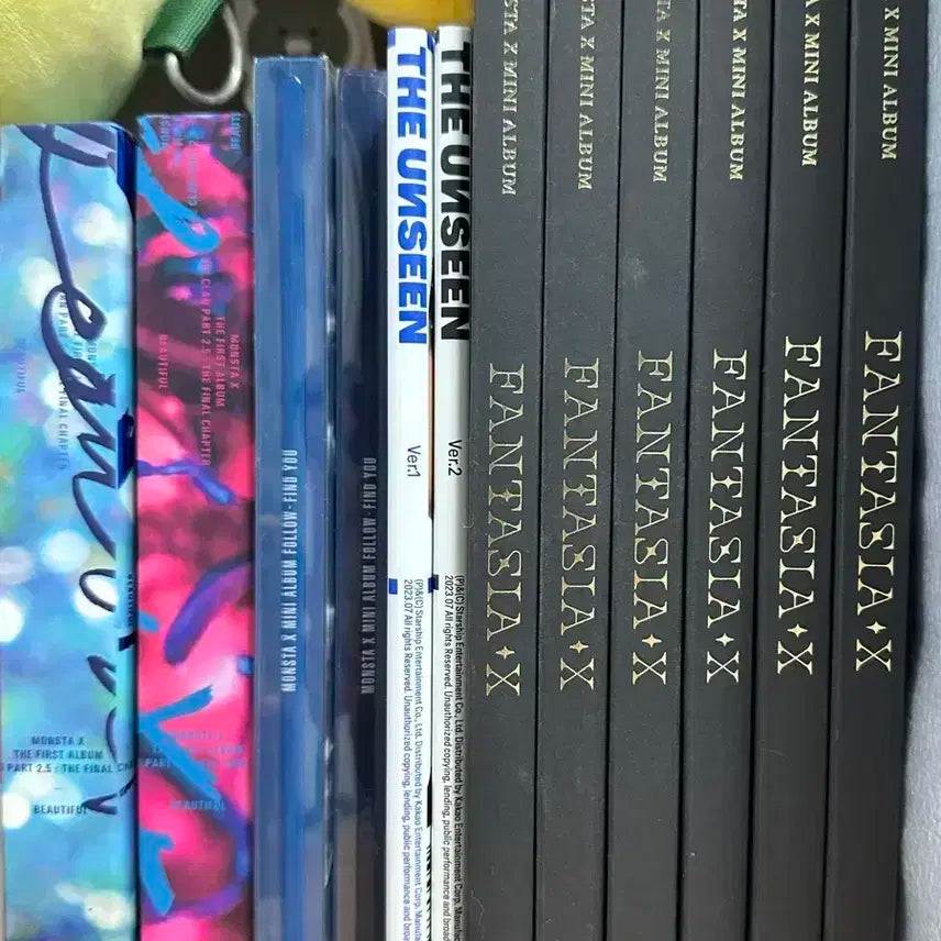 몬스타엑스 개봉앨범 팔아요 일괄판매