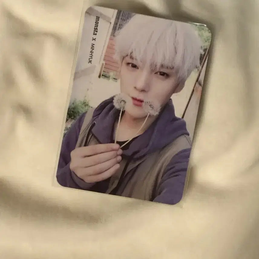 몬스타엑스 민혁 포카 민들레댕