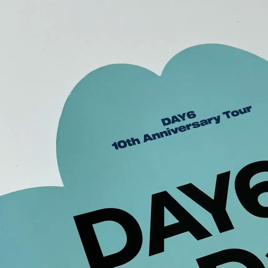 데이식스 10주년 콘서트 막콘 입장기프트 슬로건 마데존 컨페티 일괄