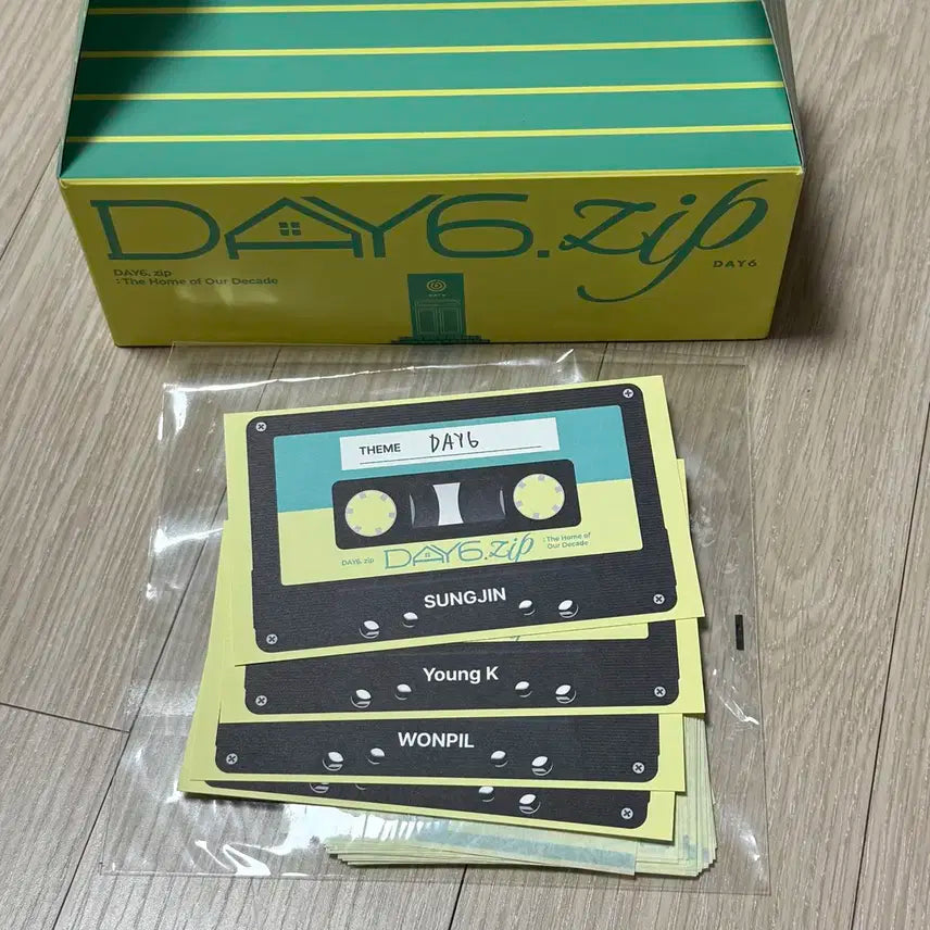 데이식스 팝업  day6.zip 입장기프트+컨페티 8종