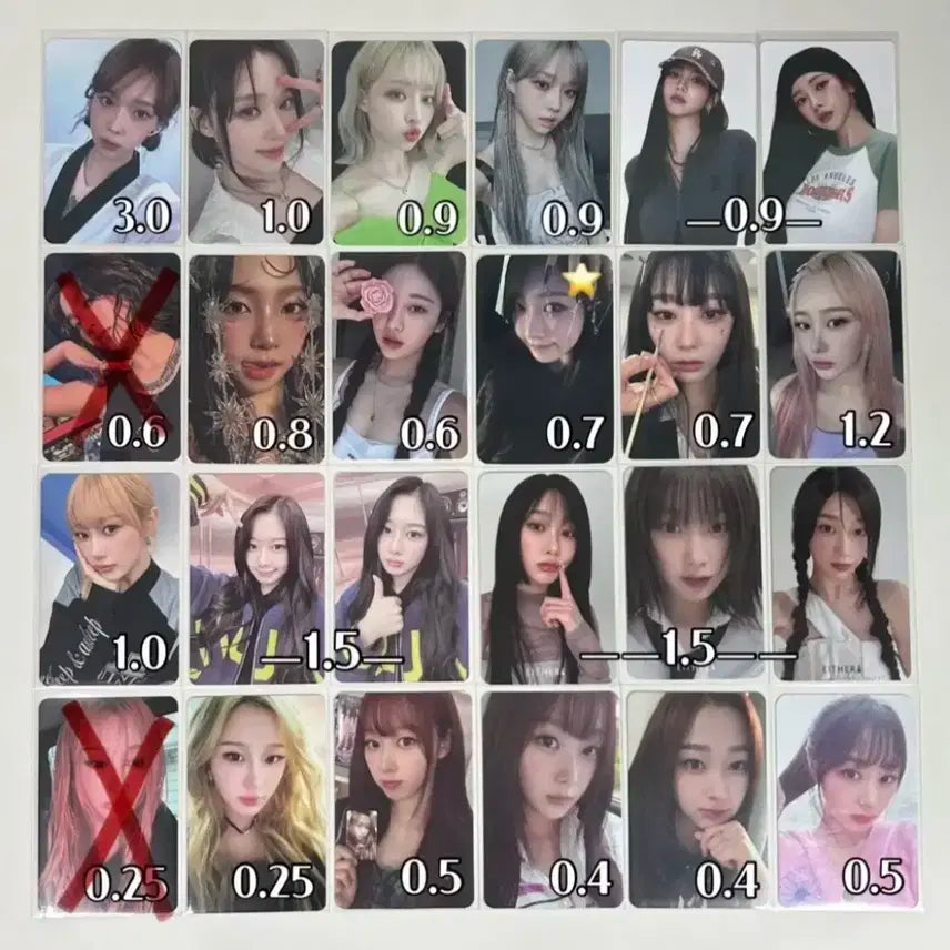 드라마 에버라인 럭드ㅣ카리나지젤윈터닝닝특전미공포토카드앨범분철에스파포카