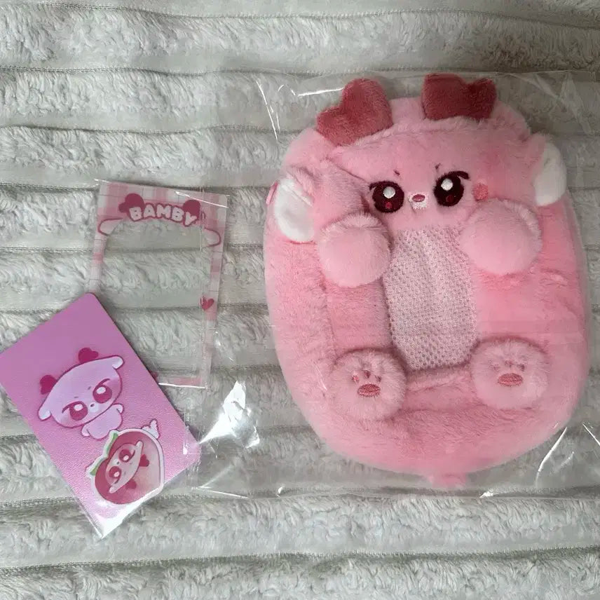플레이브 밤비 인형 포카 파우치 원가 양도