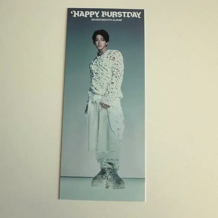 세븐틴 happy burstday 스크래치 슈아 포토카드 포카